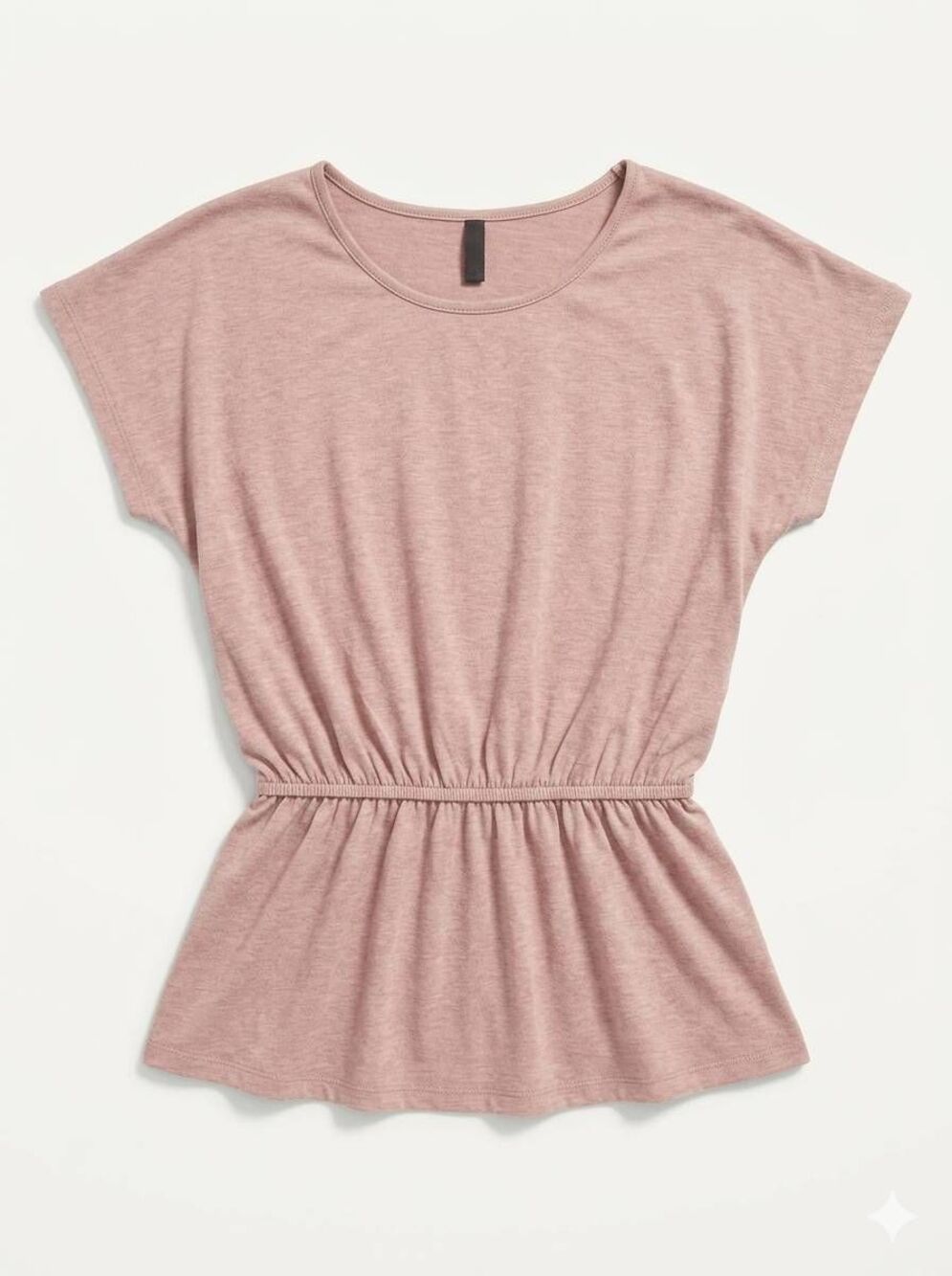 🐞Isabella Rodriguez Blush Pink Peplum Top Medium